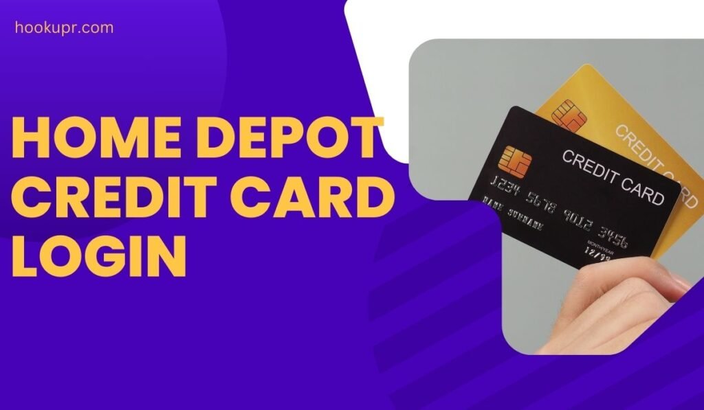 home depot credit card login