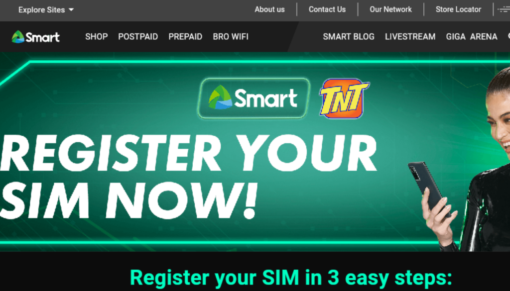 Sun Sim Registration